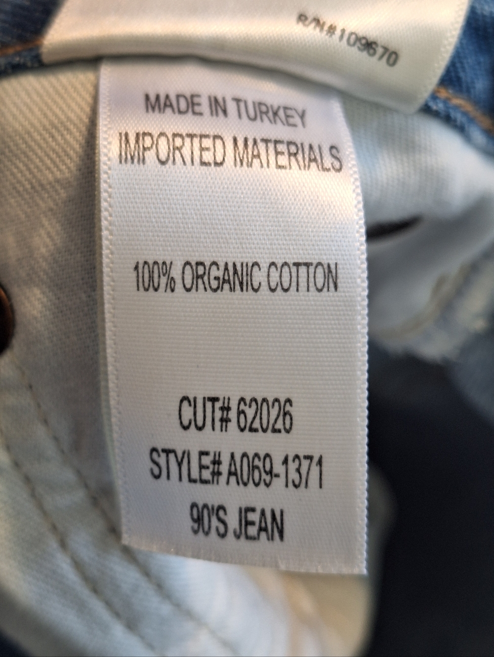 Agolde 90's Mid Rise Straight Jeans In Vault - Picture 15 of 16